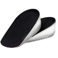 Shoes Increase Insole Heel Height Lift Elevator Air Cushion Pad Half Insert 2 Removable Layer 1.3inches Taller for Unisex Adult Men Women