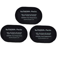 Nylon Ice Packs Hot or Cold Compress Therapy (3 Pack) - First Aid, Pain Relief from Injuries - Reusable, Soft and Flexible - Small and Large Sizes - Helps with Physical Injury and (3 Large Ice Packs)