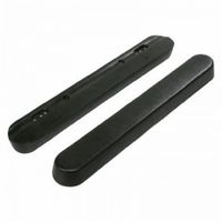 Black Full Length Universal Urethane Armrest - Pair by Wheelchairparts.net