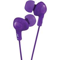 Jvc Gumy(R) Plus In-Ear Earbuds With Remote & Microphone (Violet) "Product Category: Headphones With Microphones/Headphones With Microphones"