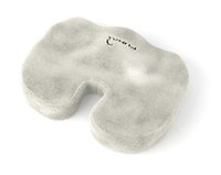 Puna Coccyx Orthopedic Memory Foam Seat Cushion - Gives Relief from Back Pain, Hips, Tailbone and Sciatica – Use in Home, Office, Car, Stadium, Wheelchair, Sitting on The Floor