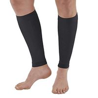 AW 5101 Microfiber Compression Leg Sleeves Black Medium 5101 M Black