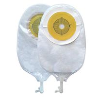 CELECARE 10pcs Ostomy Supplies Urostomy Bag Drainable Pouch One-Piece System,Cut to Fit 20-45MM (3/4"-1 3/4") E002-T