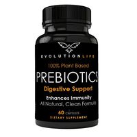 Premium Prebiotics 100% Plant Based, Breakthrough Digestive Support, Elite Grade Gut Health, Immune System Booster & Dietary Fiber, Fuel Good Bacteria Growth, Support Healthy Digestive microflora
