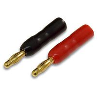 OEM Systems Pro-Wire Solderless Crimp-On Banana Plugs, 16 Pack (IW-16PLUG)