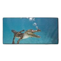 Crocodile Calf Swim Underwater Bubbles Microfiber Cleaning Cloths | Best Towels For House-Hold Cleaning, Dusting, Scrubbing, Absorbing | size 11.8 × 27.5 Inches
