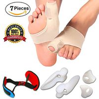 Bunion Corrector & Bunion Relief Protector Sleeves Kit, Bunion Corrector Support Kit for Men & Women, Toe Separators Treat Pain in Hallux Valgus Big Toe Joint Hammer Toe Spacers Straighteners Splint A