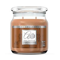 Aroma From Nature Ben At Buckingham 13 oz Home Collection Scented Candle - 1 Pack - Aromatherapy Candles - Home Fragrance - Apothecary Glass With Triple Wick