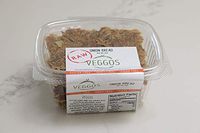 VEGGOS Fresh RAW Vegan Onion Flat Bread ONE Package