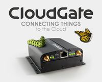 Option CloudGate M2M LTE Wireless Gateway Modem with Ethernet - GSM/CDMA - Include AC Power Supply - 2 Antennas Included