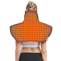 ZWPY Electric Shoulder Heat Pad, Electric Heated Thermal Therapy Heat Pad with Over-Heating Protection and Heating Settings for Shoulder Back Muscle Pain Relief