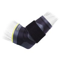 DonJoy Performance Deluxe Knit Elbow Sleeve with Compression Strap - Ideal for Golfer’s Elbow, Tennis Elbow, and Elbow Tendonitis - X-Large