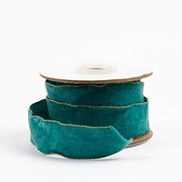 PAPER DESTINY for Papyrus Tucson Teal Velvet Ribbon