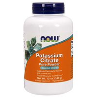 Now Foods Potassium Citrate Powder 12 Ounce, 12.0 Ounce