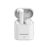 Swimming Earbuds Headset, Mini Wireless Bluetooth Headphones V5.0 Bluetooth Earphones IPX7 Water Resistant Headphones (G33, White)