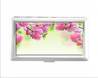 Almond Blossoms Flowers Macro Nature Pink Design Unisex Stainless Steel Cigarette Holder Case Protection Credit Business Card Storage Box Pocket/Wallet
