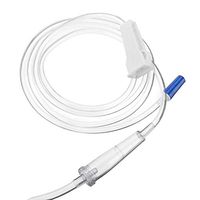 Lifevv Replacement 1.8 Meter with Slide Clamp and Nozzle Enema Tubing Super Economical, Hygienic, Medical Grade PVC - Compatible with Most Kits (3 Set)
