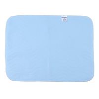 2pcs PVC Waterproof Incontinence Bed Pad,4 Layer Washable Bedwetting Underpads, Fast Absorption Urine Pad for Children and Adult(45 * 60cm)