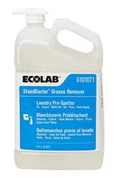 Ecolab StainBlaster Grease Remover Laundry Pre-Spotter- 5 Quarts