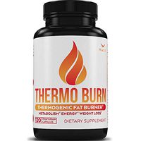 Thermogenic Burn Weight Loss Supplement - 120 Veggie Pills. All Natural Caffeine for Energy & Increased Thermo Burn for Women & Men. Extra Strength Booster with Green Tea, B-Vitamins. Non-GMO & Vegan