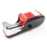 Cigarette Machine,EnjoCho Adjustable 5 Speeds Vogue Cigarette Rolling Machine Electric Automatic Maker Tobacco Roller (Red)
