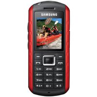 Unlocked Samsung Xplorer B2100 Solid Extreme Anti-Shock Waterproof Quad-Band Phone Red -International version with Embedded Flashlight