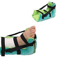 XGG Foot Pillow Heel Cushion for Ulcer/Decubitus/Bed Sores/Pressure Sores - Foot and Ankle Pillow Guards - Breathable Double Filled Moisture Wicking Core 1PCS