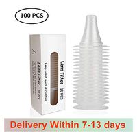 Ear Thermometer Covers Lens Filters - Probe Covers Refill Caps for All Braun ThermoScan Models and Other Types of Digital Thermometers Disposable Covers, 100PCS