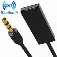 Attom Tech Bluetooth 3.5mm Aux Adapter, Portable Bluetooth Receiver Car Adapter Aux Adapter to Bluetooth for Music Streaming Sound System, Hands-free call Audio Adapter & Wireless Car Kits for Home/Ca