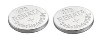 Renata Watch Battery Swiss Made Renata 373 or SR916SW 1.5V (2 Batteries, 373 or SR 916 SW)