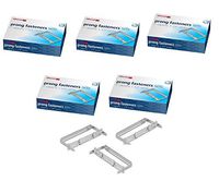 Officemate Prong Paper Fasteners, 2 inch Capacity, 2.75 inch Base, Pack of 5 Boxes, Box of 50 Complete Sets, 250 Fasteners Total (99852)