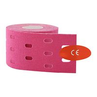 Muscle Stick 5cm Comfortable Sticky Adhesive Waterproof Efficient Adhesive Tape with Holes for Wrist Shoulder Knee for Relieve Muscle Pain - Pink