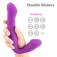 STZDQ Comfort Massager，Waterproof Silicone Massager Dildos for Woman (Color : Purple)