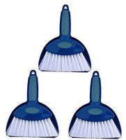 Hefty and Durable Small Hand Broom with Snap-on Dust Pan, Available in Various Package Quantities (3)