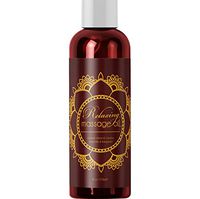 Relaxing Massage Oil - Intense Aromatherapy Oil for Erotic Massages & Sore Muscle Relief – Detoxifying Body Care with Almond Lavender Essential Oil Bergamot & Jojoba - For Him & Her by Honeydew