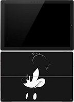 Skinit Decal Tablet Skin for Surface Pro 4 - Officially Licensed Disney Mickey Mouse Jet Black Design