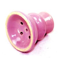 NeverXhale Hookah Accessories: 2.5" Hookah Shisha Narghile Tobacco Standard Replacement Bowl (Pink)