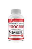 Testocrine - Testosterone Booster - DHEA - DAA - DIM - Tribulus Terrestris - Balance Estrogen - Gain Strength - Recovery - 180 Capsules - Total Nutrition Technology
