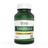 Bixa Botanical Triphala Extract 40% Tannins, Ayurvedic Herb for Laxative & Anti-Oxidant, Herbal Supplement for Healthy Digestion & Absorption of Nutrients, Veg Capsules 60 Count (450mg)