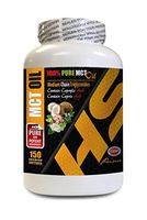 Appetite suppressant Energy for Weight Loss - 100% Pure - MCT Oil (Medium Chain TRIGLYCERIDES) - mct Oil Weight Loss Supplement - 1 Bottle 150 Softgels