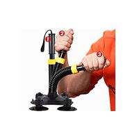 JXLBB Wrench Wrist Trainer Wrist Force Grip Male Professional Practice Hand Small Arm Wrist Wrist Explosive Force Wrist Simulate Real Scene Training Do More with Less (Color : Black)