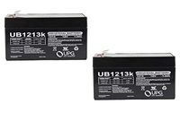 Universal Power Group 12V 1.3Ah SLA Battery Replaces Camino Labs 412 Pulse Oximeter - 2 Pack