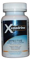 Xenadrine Effective Weight Loss Supplement for Men & Women with L-Theanine, Caffeine, L-Carnitine, 60 Capsules - Belly & Body Fat Burner