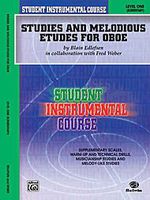 Alfred Publishing 00-BIC00122A Student Instrumental Course: Studies and Melodious Etudes for Oboe Level I - Music Book