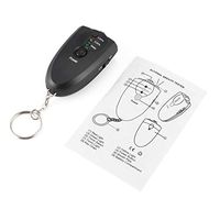 Jullynice Professional Portable Keychain Design LED Alcohol Breath Tester Breathalyzer Alcohol Analyzer Diagnostic Tool