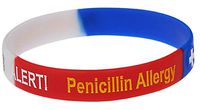 Penicillin Allergy Stripe Large