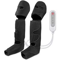 Thigh And Calf Massager With Knee Heating, Massage Boots Machine, Foot And Calf Massage With Handheld Controller, Leg Air Massager For Circulation Sequential Compression Wraps, Foot Massager Leg Wraps