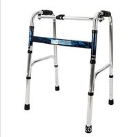 CW&T WW Elderly Walkers Aluminum Alloy Collapsible Telescopic Non-Slip Medical Assistance Rehabilitation Trainer
