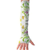 Bee Botanical UV Protection, Compression & Cooling Arm Sleeves For Cycling/Golf/Basketball/ Other Sports