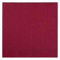 Hoffmaster 125030 Linen-Like Color In Depth Flat Pack Napkin, 16" Length x 16" Width, Burgundy (Case of 500)